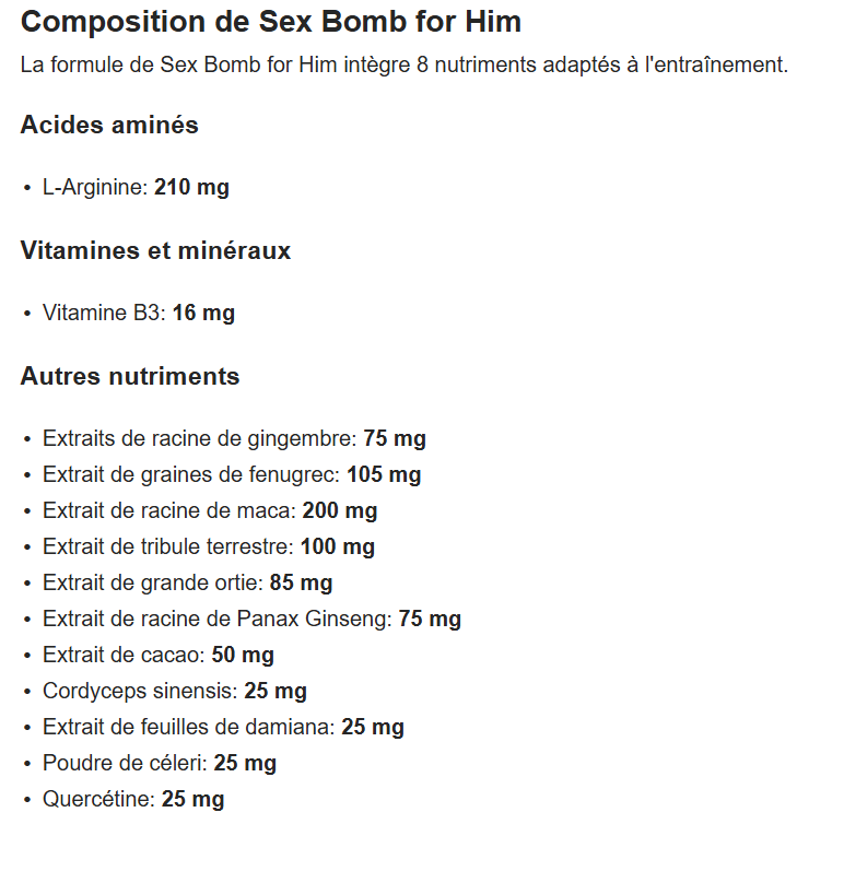 SEX BOMB APPLIED NUTRITION 120CAPS
