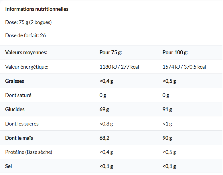 AMYLOPECTINE WAXYGO AMIX 2KG