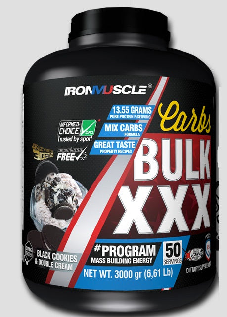 BULK XXX GAINER IRON MUSCLE 3KG