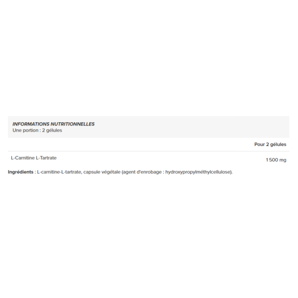 L-CARNITINE 1500 APPLIED NUTRITION 120 CAPS