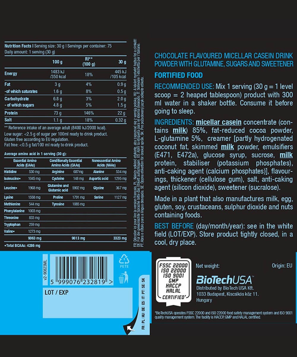 CASEIN MICELLAR BIOTECH USA 2K270