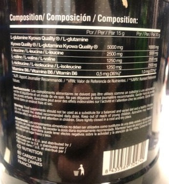 G-BCAA KYOWA IRON MUSCLE 500GR