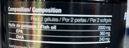OMEGA 3 FISH OIL IRON MUSCLE 90 CAPS
