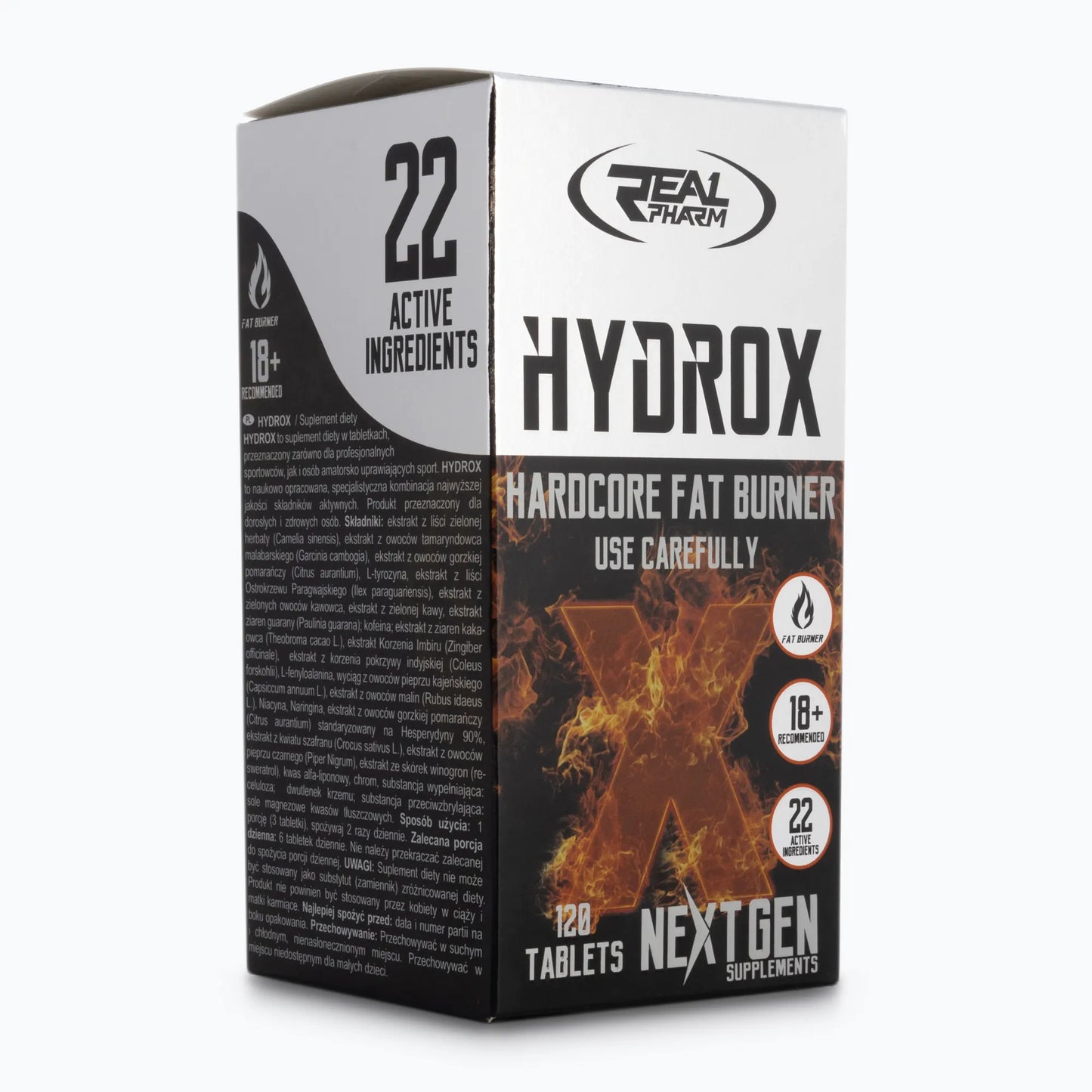 HYDROX BRULEUR GRAISSES REAL PHARM 120 CAPS