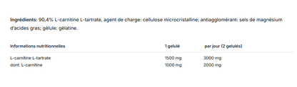 L-CARNITINE 1500 OLIMP 120 CAPS