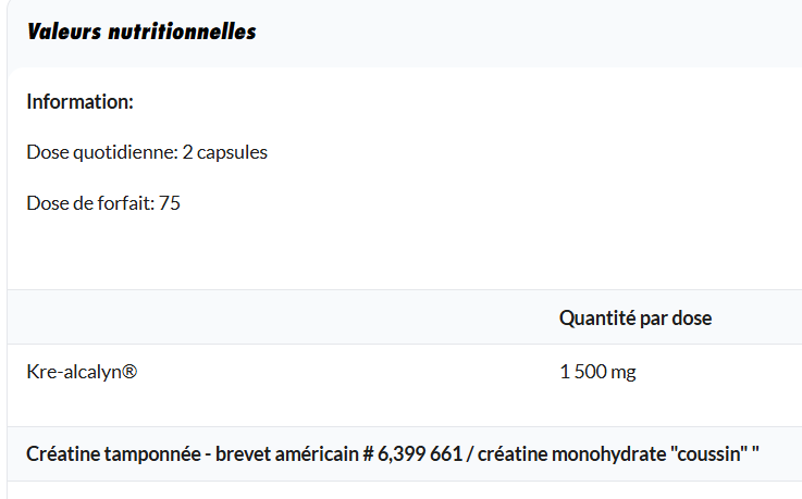 CREATINE KRE-ALKALYN AMIX 150 CAPS