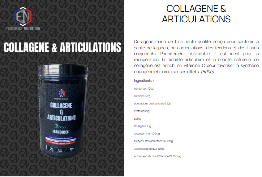 COLLAGENE LABELISE MARIN L'EXCELLENCE NUTRITION 600GR