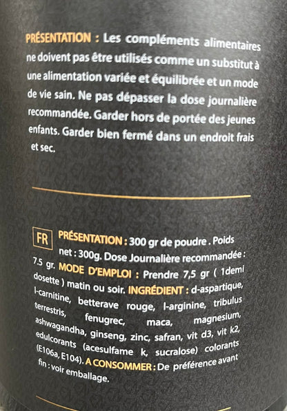 TESTODIOL L'EXCELLENCE NUTRITION 300GR COLA