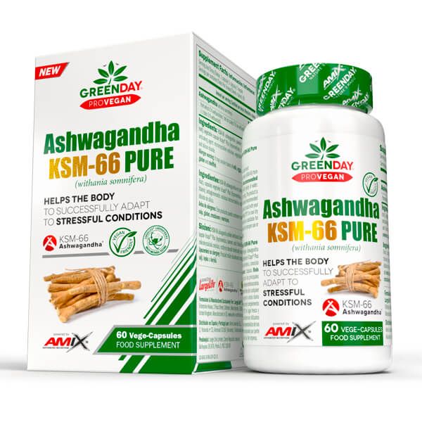 ASHWAGANDHA KSM-66 AMIX 60CAPS