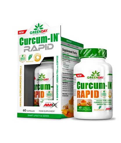 CURCUMA CURCUM-IN RAPID AMIX 60 CAPS - Greenday®