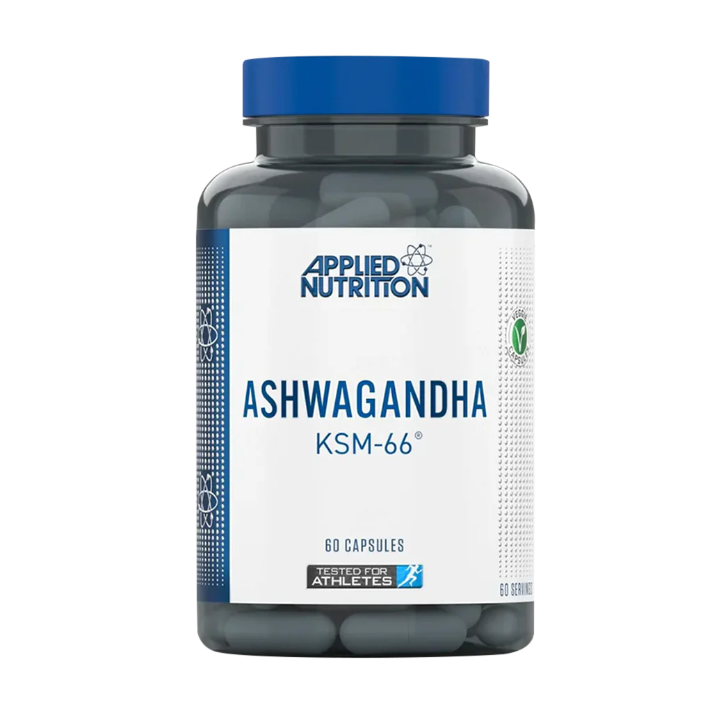 ASHWAGANDHA KSM-66 APPLIED NUTRITION 60CAPS