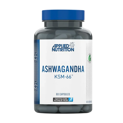ASHWAGANDHA KSM-66 APPLIED NUTRITION 60CAPS